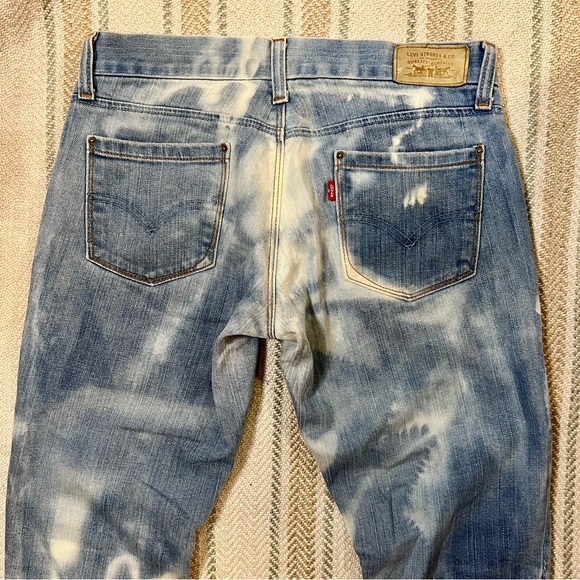Levi's Ultra Low Skinny Light Wash Jeans 27W Size 4 - Picture 4 of 16